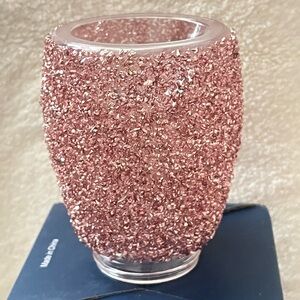 NIB-Scentsy Glitter Rose Gold mini warmer